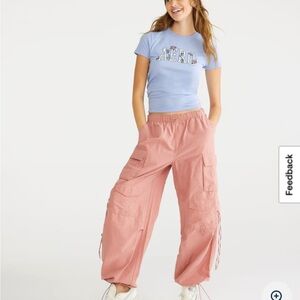 Aeropostale Pink Cargo Pants